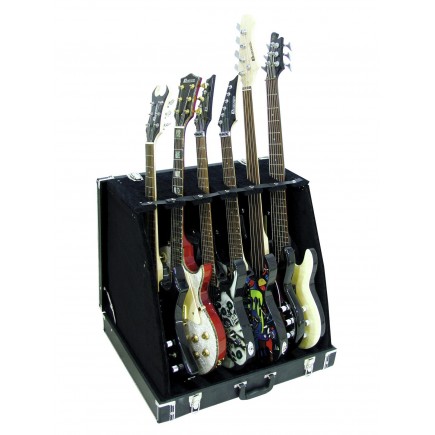 DIMAVERY Stand Case for 6 Guitars